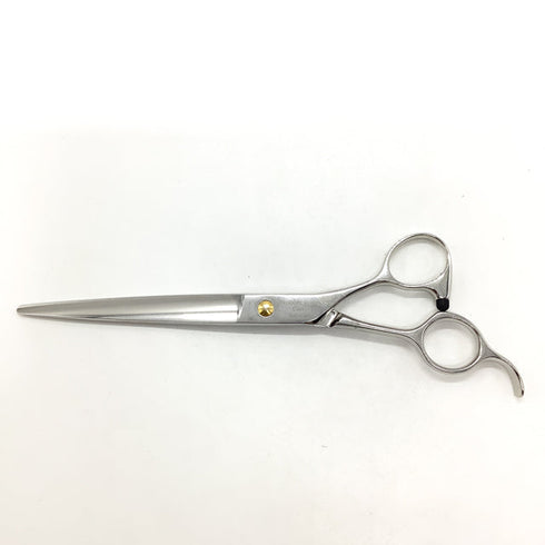 【東京理器 胡蝶】彩IRODORI SUPER COBALT トリミングシザー オフセット 右利き トリマー ペット 7インチ 中古 sc2561