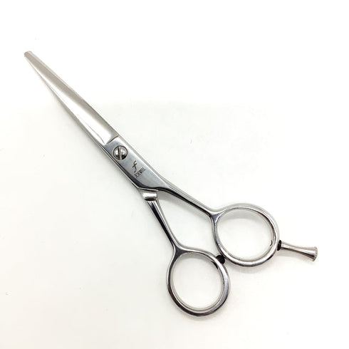 【ジョーウェルJOEWELL】ne-55A シザー メガネ 理容 美容ハサミ 美容師 理容師 右利き 5.5インチ 中古 sc2564