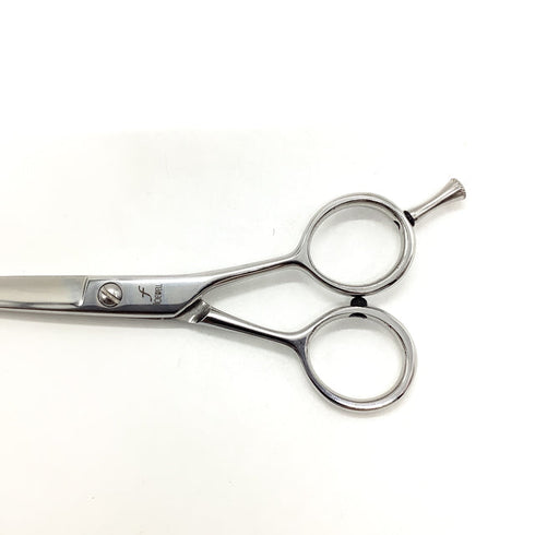 【ジョーウェルJOEWELL】ne-55A シザー メガネ 理容 美容ハサミ 美容師 理容師 右利き 5.5インチ 中古 sc2564