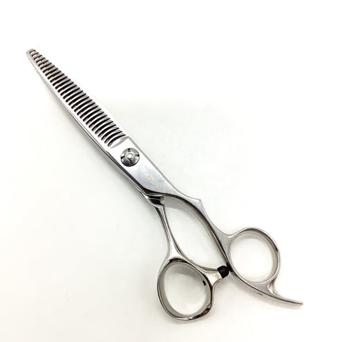 【コルタCORTA】30GFW オフセット シザー セニング 美容ハサミ すきばさみ 美容師 理容師 約% 右利き 6インチ 中古 sc2566