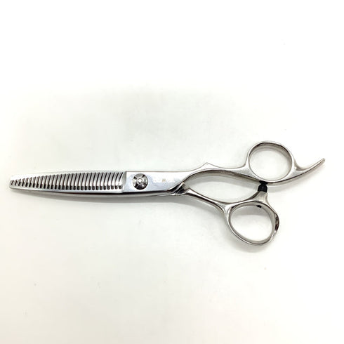 【コルタCORTA】30GFW オフセット シザー セニング 美容ハサミ すきばさみ 美容師 理容師 約% 右利き 6インチ 中古 sc2566