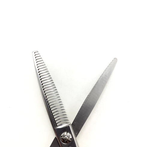 【コルタCORTA】30GFW オフセット シザー セニング 美容ハサミ すきばさみ 美容師 理容師 約% 右利き 6インチ 中古 sc2566