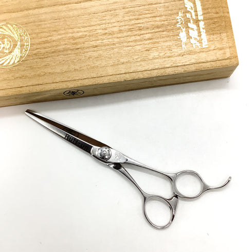 【ナルトシザーズ ナルトシザーNARUTO SCISSORS】マチックラインS シザー オフセット 理容 美容ハサミ 美容師 理容師 右利き 5.8インチ 中古 sc2567