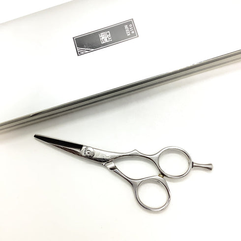 【KEIUN 景雲】alto NY 4.5ダマスカス シザー オフセット 理容 美容ハサミ 美容師 理容師 右利き 4.75インチ 中古 sc2568