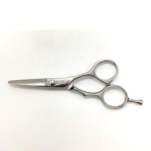 【KEIUN 景雲】alto NY 4.5ダマスカス シザー オフセット 理容 美容ハサミ 美容師 理容師 右利き 4.75インチ 中古 sc2568