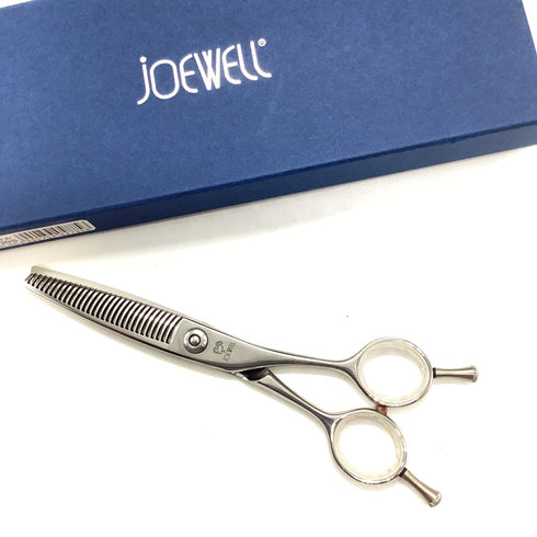 新品同様【ジョーウェルJOEWELL】AT2-30S メガネ シザー セニング 美容ハサミ すきばさみ 美容師 理容師 約20% 右利き 6インチ 中古 sc2569