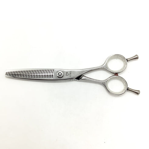 新品同様【ジョーウェルJOEWELL】AT2-30S メガネ シザー セニング 美容ハサミ すきばさみ 美容師 理容師 約20% 右利き 6インチ 中古 sc2569