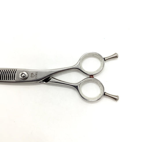 新品同様【ジョーウェルJOEWELL】AT2-30S メガネ シザー セニング 美容ハサミ すきばさみ 美容師 理容師 約20% 右利き 6インチ 中古 sc2569