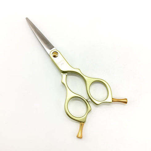 【ビアーズBEARDS】アルミストレートギザMINI-5G トリミングシザー メガネ 右利き トリマー ペット 5インチ 中古 sc2570