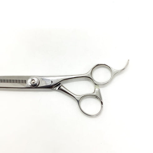 【NSP】逆刃40目 オフセット シザー セニング 美容ハサミ すきばさみ 美容師 理容師 約30~35% 右利き 6インチ 中古 sc2579