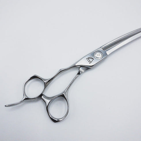 美品【ミズタニシザーズ ミズタニシザーMIZUTANI SCISSORS】ACRO Z-2 leftyレフティ シザー オフセット 理容 美容ハサミ 美容師 理容師 左利き 6.5インチ 中古 sc258