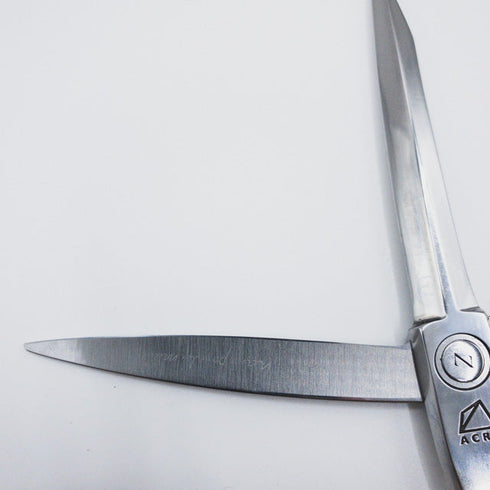 美品【ミズタニシザーズ ミズタニシザーMIZUTANI SCISSORS】ACRO Z-2 leftyレフティ シザー オフセット 理容 美容ハサミ 美容師 理容師 左利き 6.5インチ 中古 sc258