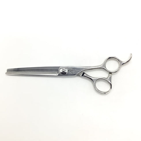 【ハイゼットHI.Z OHY】B.4 逆刃 オフセット シザー セニング 美容ハサミ すきばさみ 美容師 理容師 約60~70% 右利き 6.3インチ 中古 sc2582