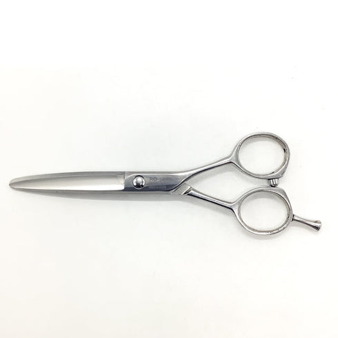【内海ウツミUTSUMI】RO-58カーブ スライド シザー メガネ 理容 美容ハサミ 美容師 理容師 右利き 5.8インチ 中古 sc2586