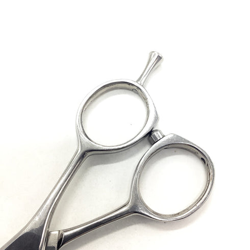 【内海ウツミUTSUMI】RO-58カーブ スライド シザー メガネ 理容 美容ハサミ 美容師 理容師 右利き 5.8インチ 中古 sc2586