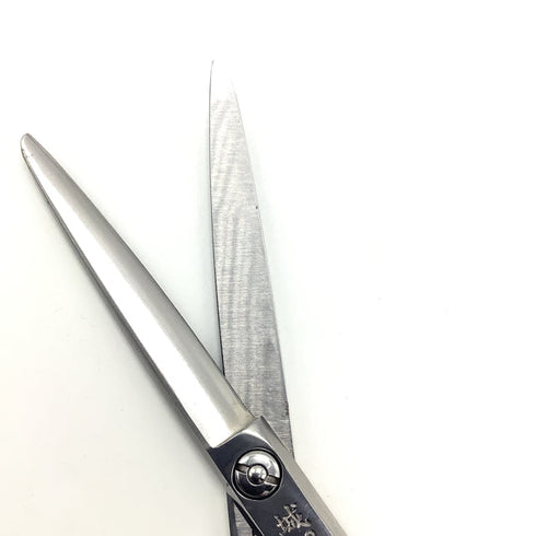 【内海ウツミUTSUMI】RO-58カーブ スライド シザー メガネ 理容 美容ハサミ 美容師 理容師 右利き 5.8インチ 中古 sc2586