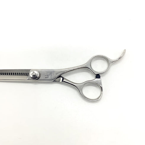 【内海ウツミUTSUMI】R-60/30 逆刃 オフセット シザー セニング 美容ハサミ すきばさみ 美容師 理容師 約20% 右利き 5.8インチ 中古 sc2589