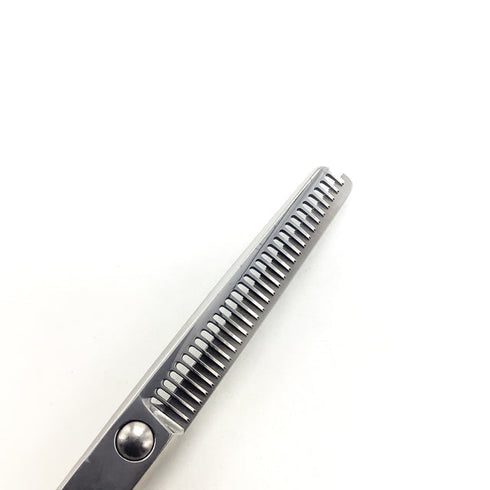 【内海ウツミUTSUMI】R-60/30 逆刃 オフセット シザー セニング 美容ハサミ すきばさみ 美容師 理容師 約20% 右利き 5.8インチ 中古 sc2589