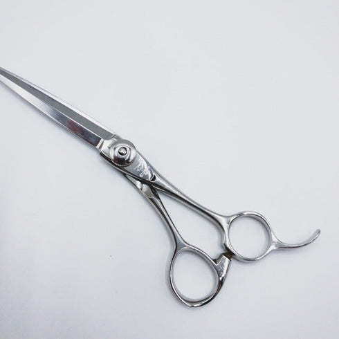 【ナルトシザーズ ナルトシザーNARUTO SCISSORS】ローヤルキングダムB&A ヘネシー片剣刃シザー オフセット 理容 美容ハサミ 美容師 理容師 右利き 6インチ 中古 sc259