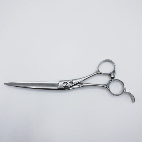 【ナルトシザーズ ナルトシザーNARUTO SCISSORS】ローヤルキングダムB&A ヘネシー片剣刃シザー オフセット 理容 美容ハサミ 美容師 理容師 右利き 6インチ 中古 sc259