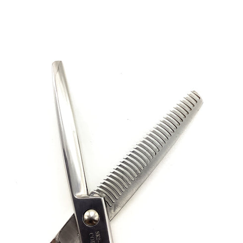 【心】SK2-630A メガネ シザー セニング 美容ハサミ すきばさみ 美容師 理容師 約20~25% 右利き 6インチ 中古 sc2593