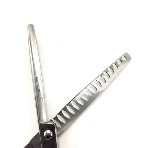 【TATE4 Doggies】 ブレンディング トリミングシザー オフセット 右利き トリマー ペット 7インチ 中古 sc2597