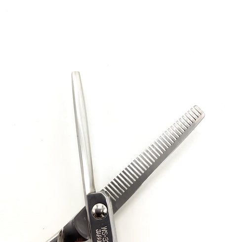 【NSP】WS-32 メガネ シザー セニング 美容ハサミ すきばさみ 美容師 理容師 約30~35% 右利き 5.5インチ 中古 sc2599