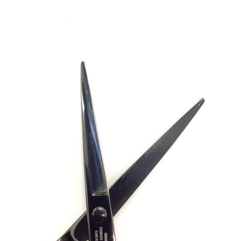 【シルバーラインSilverLine】ブラックマンチキンDBS600 トリミングシザー オフセット 右利き トリマー ペット 6インチ 中古 sc2600