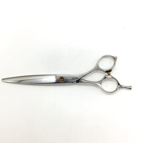 美品【オオカワプロシザーズ オオカワプロシザーOKAWA PRO SCISSORS】SGC65 ドライカット スライド シザー オフセット 理容 美容ハサミ 美容師 理容師 右利き 6.5インチ 中古 sc2604
