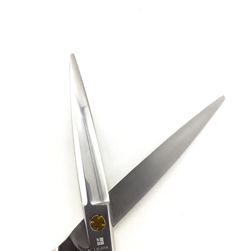 美品【オオカワプロシザーズ オオカワプロシザーOKAWA PRO SCISSORS】SGC65 ドライカット スライド シザー オフセット 理容 美容ハサミ 美容師 理容師 右利き 6.5インチ 中古 sc2604