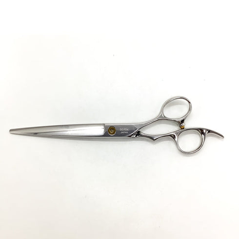 美品【オオカワプロシザーズ オオカワプロシザーOKAWA PRO SCISSORS】SG70X シザー オフセット 理容 美容ハサミ 美容師 理容師 右利き 7インチ 中古 sc2605