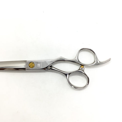 美品【オオカワプロシザーズ オオカワプロシザーOKAWA PRO SCISSORS】SG70X シザー オフセット 理容 美容ハサミ 美容師 理容師 右利き 7インチ 中古 sc2605