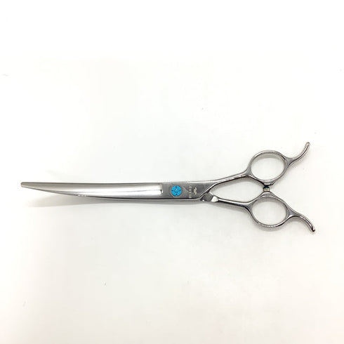 【ビアーズBEARDS】DEEP MSW 8 ディープカーブ トリミングシザー メガネ 右利き トリマー ペット 8インチ 中古 sc2607