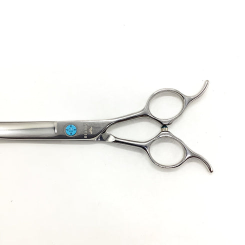 【ビアーズBEARDS】DEEP MSW 8 ディープカーブ トリミングシザー メガネ 右利き トリマー ペット 8インチ 中古 sc2607