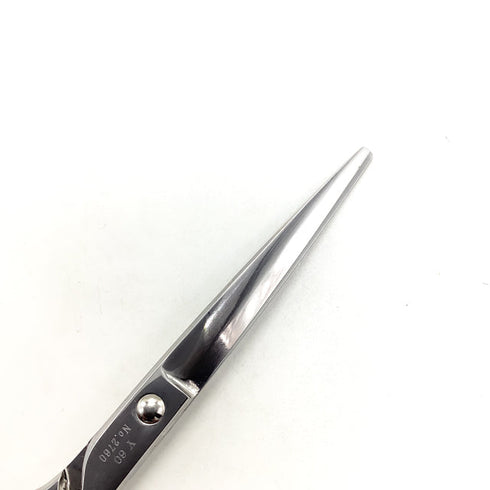 【YAGYU柳生】Y60 シザー メガネ 理容 美容ハサミ 美容師 理容師 右利き 6インチ 中古 sc2608