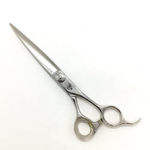美品【ヒカリシザーズHIKARI光シザーHIKARI SCISSORS】E-7 シザー オフセット 理容 美容ハサミ 美容師 理容師 右利き 7インチ 中古 sc2609