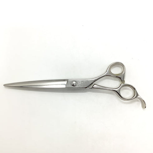 美品【ヒカリシザーズHIKARI光シザーHIKARI SCISSORS】E-7 シザー オフセット 理容 美容ハサミ 美容師 理容師 右利き 7インチ 中古 sc2609