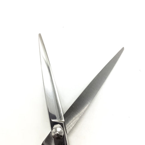 美品【ヒカリシザーズHIKARI光シザーHIKARI SCISSORS】E-7 シザー オフセット 理容 美容ハサミ 美容師 理容師 右利き 7インチ 中古 sc2609