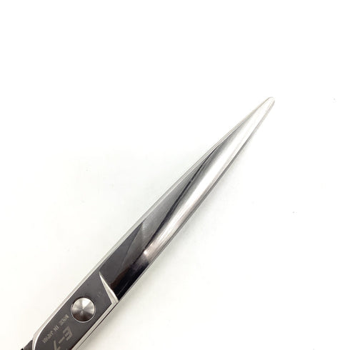 美品【ヒカリシザーズHIKARI光シザーHIKARI SCISSORS】E-7 シザー オフセット 理容 美容ハサミ 美容師 理容師 右利き 7インチ 中古 sc2609