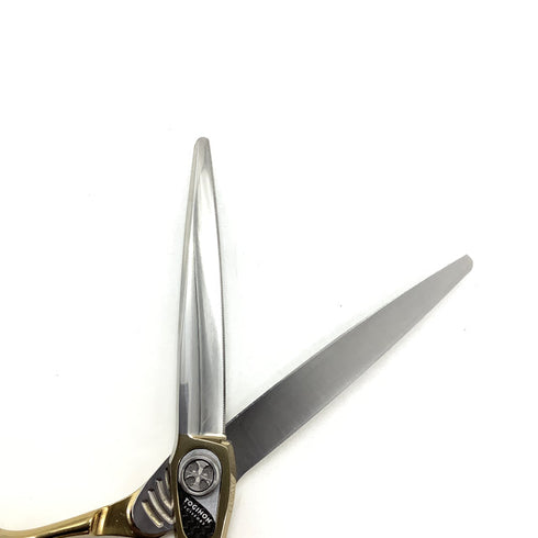 【トギノンTOGINON】Dr.shark Dr.シャーク 6.1 スーパーブラント シザー オフセット 理容 美容ハサミ 美容師 理容師 右利き 6.1インチ 中古 sc2611