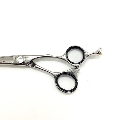 美品【マック シザーBMAC】FC-55H シザー オフセット 理容 美容ハサミ 美容師 理容師 右利き 5.5インチ 中古 sc2626