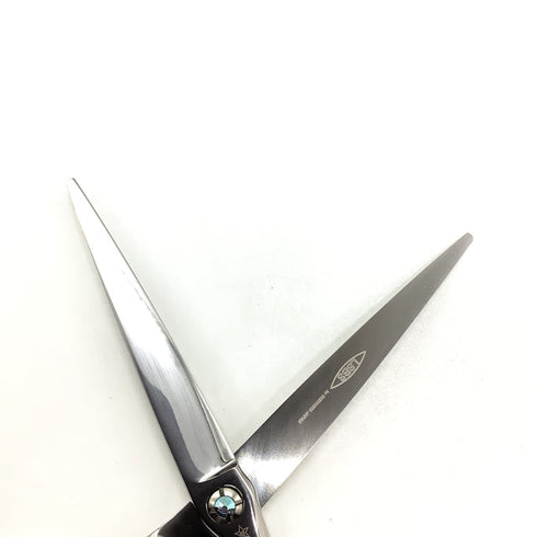 新品未使用【シザーズジャパンSCISSORS JAPAN】QVHR70i17N 800R刃線 シザー オフセット 理容 美容ハサミ 美容師 理容師 右利き 7インチ 中古 sc2627