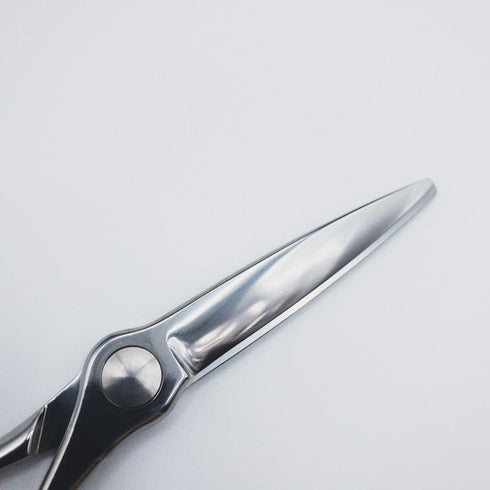 新品同様【シザーズジャパンSCISSORS JAPAN】S オーバル LSBS加工 シザー ドライカット 美容ハサミ 美容師5.5インチ 中古 sc263