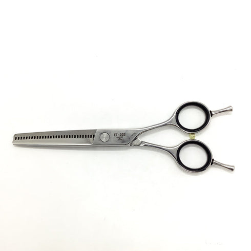 【ジョーウェルJOEWELL】ET-30S メガネ シザー セニング 美容ハサミ すきばさみ 美容師 理容師 約25~30% 右利き 5.8インチ 中古 sc2631