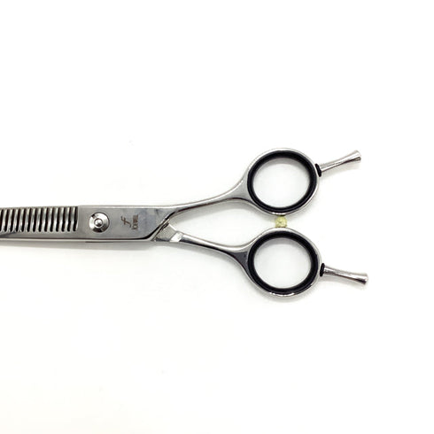 【ジョーウェルJOEWELL】ET-30S メガネ シザー セニング 美容ハサミ すきばさみ 美容師 理容師 約25~30% 右利き 5.8インチ 中古 sc2631