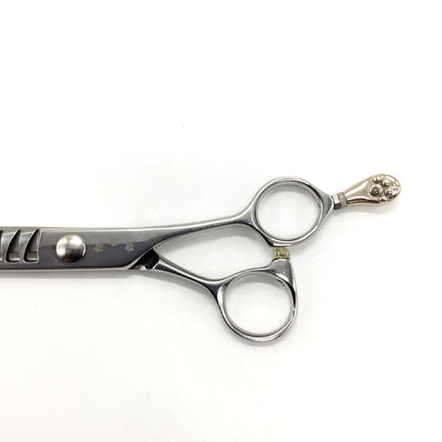 【チョッキンシザーCHOKKIN】ブレードブレンディング トリミングシザー 右利き セニング トリマー ペット 6.8インチ 中古 sc2632