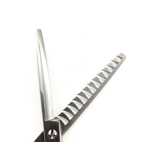 【チョッキンシザーCHOKKIN】ブレードブレンディング トリミングシザー 右利き セニング トリマー ペット 6.8インチ 中古 sc2632