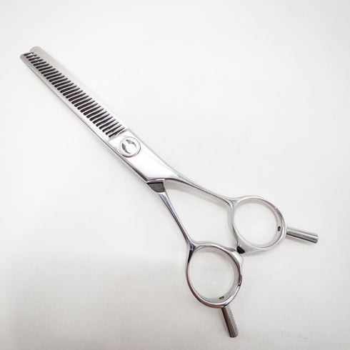 【マック シザーBMAC】GT-2031S メガネ シザー セニング 美容ハサミ すきばさみ 美容師 理容師 約15% 右利き 6インチ 中古 sc2644