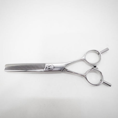 【マック シザーBMAC】GT-2031S メガネ シザー セニング 美容ハサミ すきばさみ 美容師 理容師 約15% 右利き 6インチ 中古 sc2644