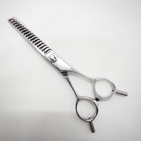 【マック シザーBMAC】MT-6017 メガネ シザー セニング 美容ハサミ すきばさみ 美容師 理容師 約55~65% 右利き 6インチ 中古 sc2645